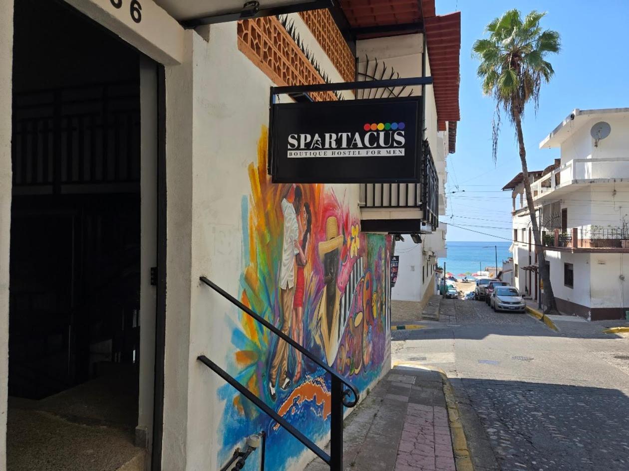 Spartacus Hostel Boutique For Men Puerto Vallarta Exterior foto